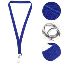 Praktische Blauwe Neck Lanyard Voor Naamkaart Gebruik