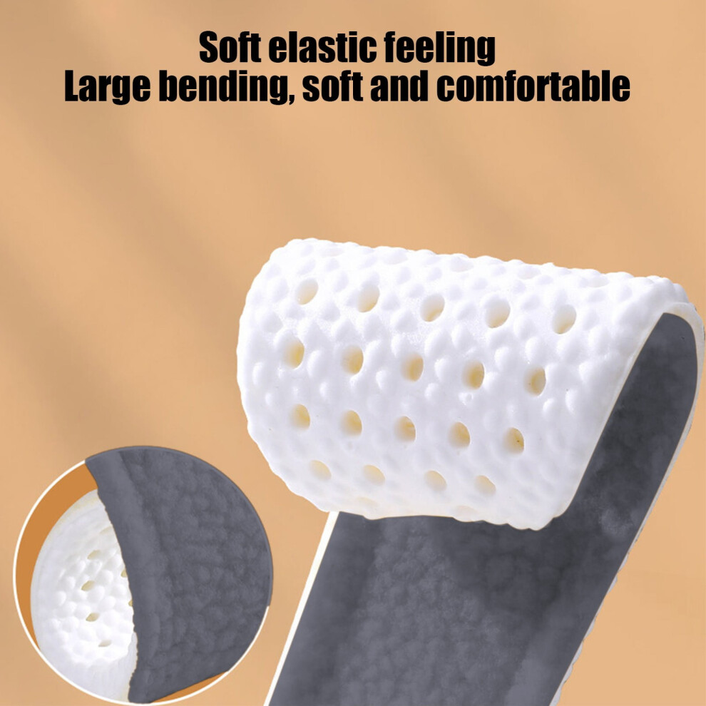 Thermal Wool Insoles with Airflow Vents 2-Pack