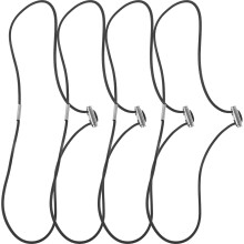4pcs Trash Bag Fixing Band Practical Garbage Bag Bands Elastic Trash Bag Bands (70cm Circumference)