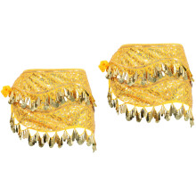 2St Vrouwelijke Retro Kwast Tailleketting Strand Feest En