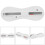 Fusion Fin Plug 2 Fin 3 pezzi Un set Bianco 11x2 cm 7