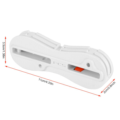 New Plastic Surfboard Fin Plug 3-Piece
