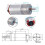 Κινητήρας κωδικοποιητή DC12V DIY για ρομπότ Smart Car με βάση στήριξης Κιτ τροχών 65 mm (200 3