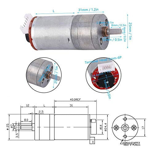 Κινητήρας κωδικοποιητή DC12V DIY για ρομπότ Smart Car με βάση στήριξης Κιτ τροχών 65 mm (200 2