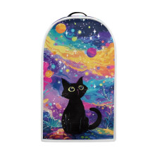 Galaxy Cat Silhouette Blender Cover Hand Strap