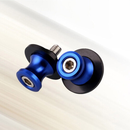 2Pcs Compact and Small Sized Motorcycle Swingarm Spools Sliders Cnc for Crash Protection 2