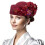 British Derby Beret Hat - Adjustable Vintage Fascinator 1
