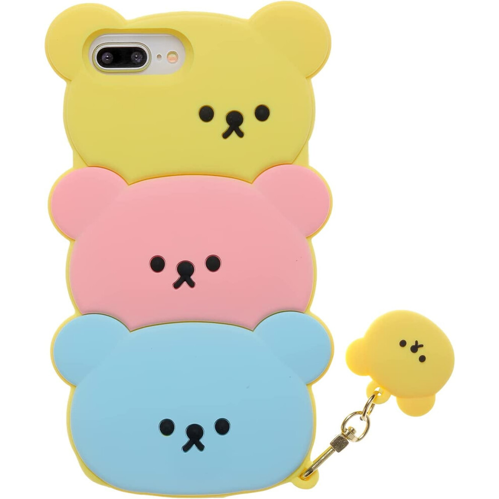 Candy Bear Case For Iphone 8/7/6/6S Plus (5.5") Â Kawaii Soft Silicone, Compatible With Iphone 8Plus/7Plus 9065194457000