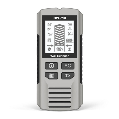 Multifunctional Handheld Metal & Wall Detector with Advanced Multi-Mode Detection for Home Improvement, Carpentry and Electrical Work