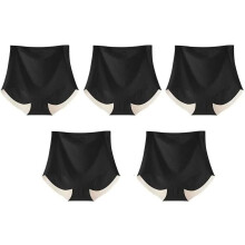 Ancoho Panties, Fresh Seamless High Waist Hip Lifting Tummy Control Panties Silky No Show Underwear Packs for Women