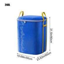 Christmas Storage Bag – Thickened, Double Zipper, Reinforced Handle, Moisture & Mold Resistant for Decorations, Clothes & Toys
