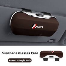 For Infiniti Q50S Car Sunglasses Case Glasses Holder all-inclusive design storage box dustproof