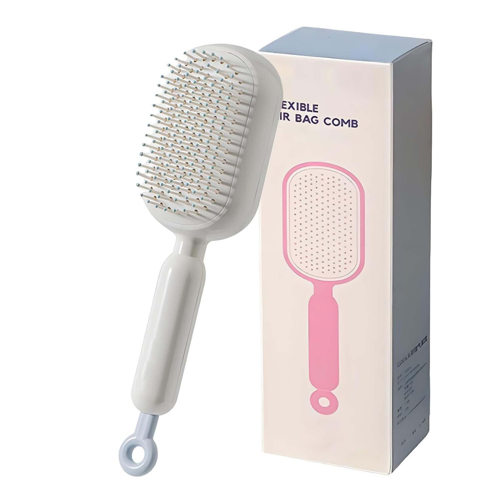 Retractable Air Cushion Massage Comb for All Hair Types