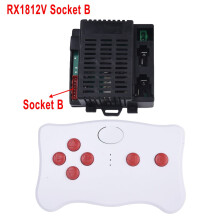 Ontvanger 6V, 12V, 24V en 2.4G RC voor elektrische speelgoedauto's voor kinderen, RX18B12V complete set