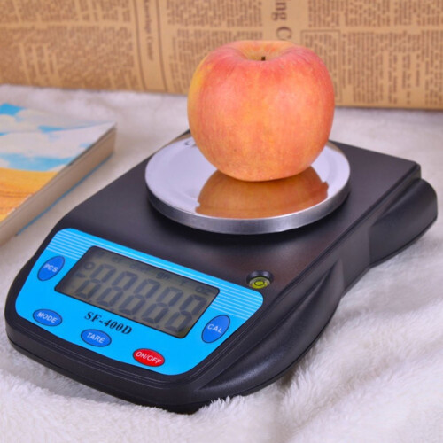 500g X 0.01g High Precision Digital Scale Electronic Compact Scale (Round) 1
