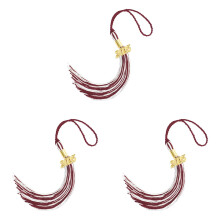 2025 Graduation Tassels (3/2/1 pcs), Multi-Color Academic Cap Tassels with "2025" – Compatible with Standard Grad Caps