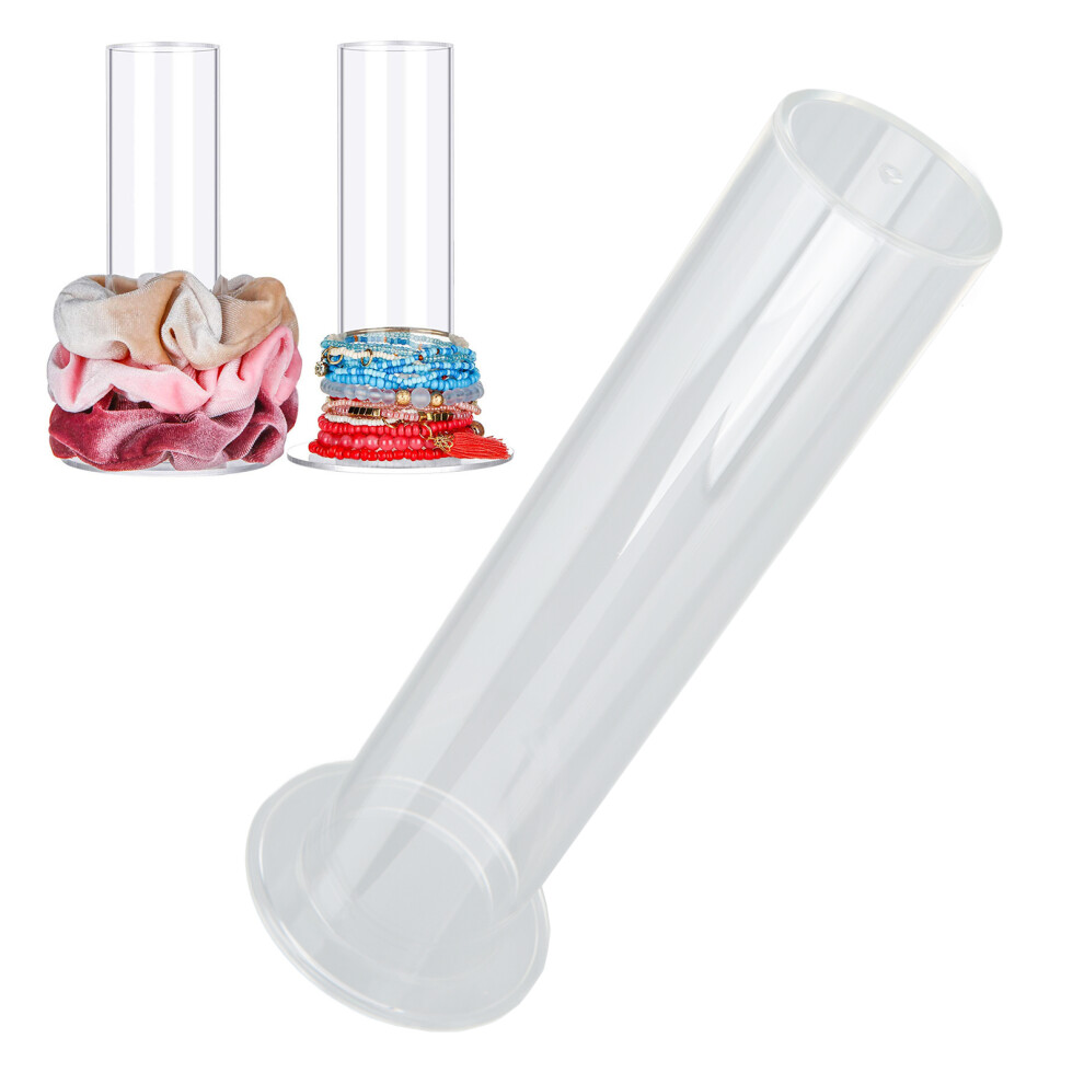 Clear Acrylic Scrunchie and Bracelet Display Stand Durable Home Storage Unit