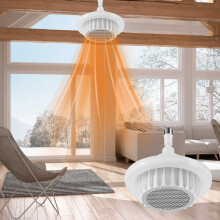 Raumheizgeräte, neue Badezimmerheizung und Winter-110V-Keramikheizgerät für Badezimmer und Dusche, Schnellheizgerät, Grau