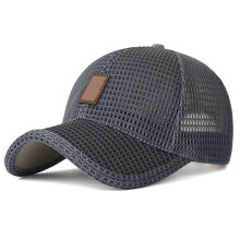 (Dark Grey) Men\'s Sun Protection Baseball Cap for Outdoor