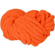 Hilo de chenilla grueso, hilo súper voluminoso, hilo de felpa, hilo grueso acrílico para manualidades, ganchillo, tejido a mano, gorros y mantas,