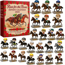 Running for Roses 2025 Advent Calendar - Horse Racing Theme for Sports Fans