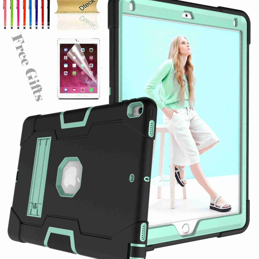 Ipad Pro 10.5 Inch 2017 Rugged 3-Layer Case With Kickstand 9043876517372