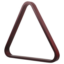 Solid Wood Billiard Ball Triangle Rack – Portable Pool Table Accessory, Compatible with Standard Billiards Tables
