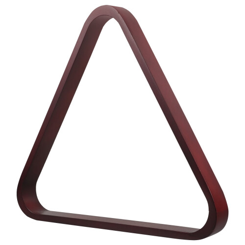 Solid Wood Billiard Ball Triangle Rack – Portable Pool Table Accessory, Compatible with Standard Billiards Tables