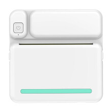 Portable Bluetooth Thermal Printer Inkless 1200mAh 1 Roll