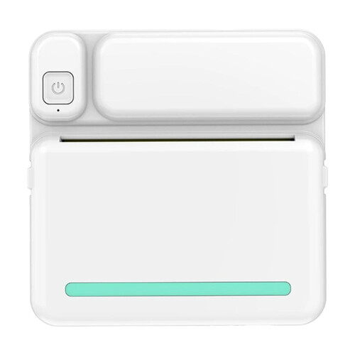 Portable Bluetooth Thermal Printer Inkless 1200mAh 1 Roll