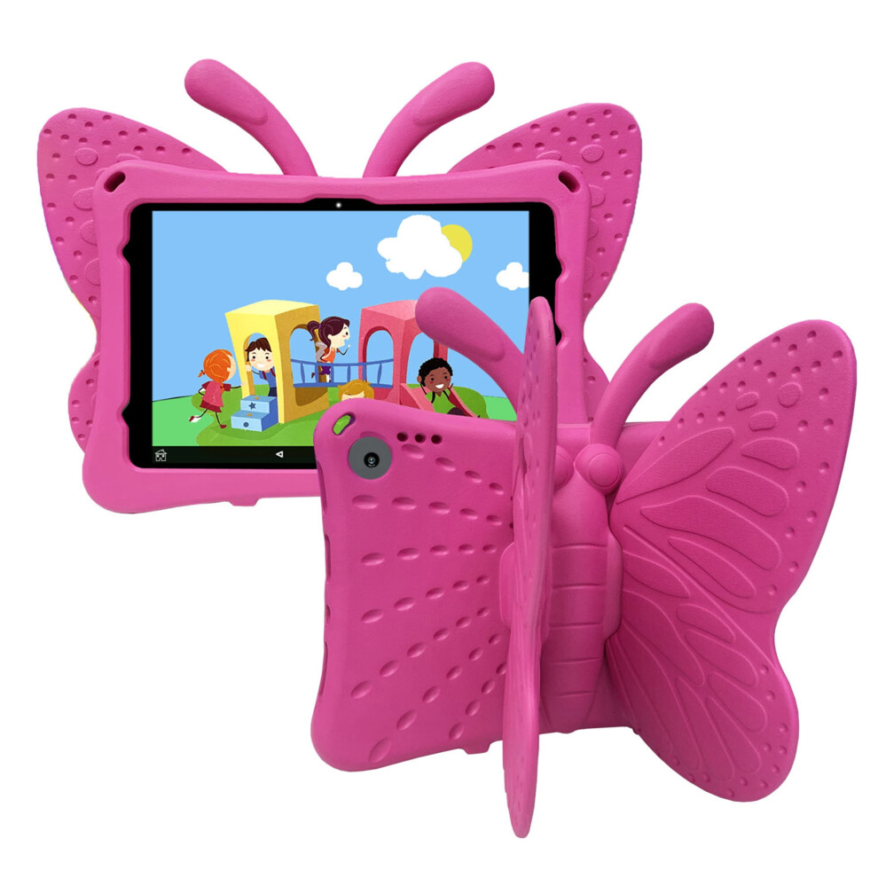 Butterfly Case For Fire Hd 10 Tablet 11Th Gen 2021 Rose 9043876517907