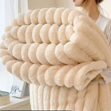 Faux Fur Throw Blanket, Super Soft & Warm Bunny Blanket, Lightweight Microfiber, 80x70in White – Compatible with ANMUYUM