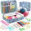 Crochet Kit for Beginners 59-Piece Set with Ergonomic Hooks 1