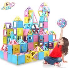Magnetic Tiles Macaron 103 pcs for Toddlers 3-8