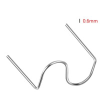 100Pcs 0.60.8Mm Hot Stapler Staples For Car Bumper Plastic Welder Repair Kit