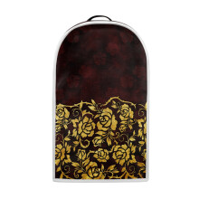 Rose Pattern Design Mixer Cover 1Set Polyester 15.94"H x 9.45"L x 7.28"W for Kitchen Counter Dustproof