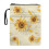 Polyester-Buchhülle für Taschenbücher, Sonnenblumenmuster 1