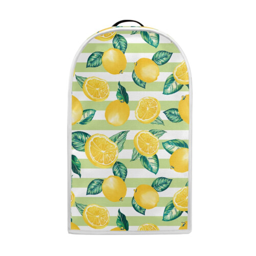 Blender Dust Cover with Handle – Lemon Pattern, 40.5 x 24