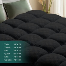 Surmatelas rafraîchissant Queen 800 g/m² respirant et moelleux
