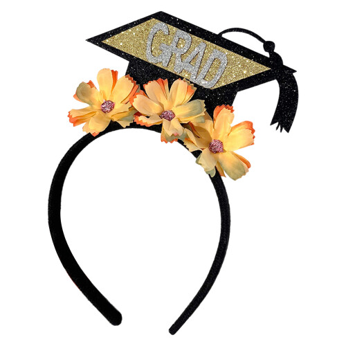 (1) Graduation Hat Headband - Party Photo Prop 1