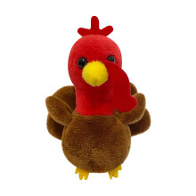 Animal Finger Puppets Set, Handmade Stuffed Turkey Doll and Plush Toy, Interactive Toys for School Performances, Storytelling, and Family Fun