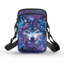 Dámska kabelka cez rameno Wolf z polyesteru, ľahká, cestovná