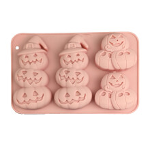 Halloween Silicone Chocolate Mold – Ghost, Skull, Gummy, Fondant, Ice Cube, Sugar Craft – Compatible with DIY Candy & Cupcake Decorating