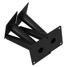 4 Pcs Cone Furniture Legs Sofa Leg 15.00X8.00X8.00CM Black
