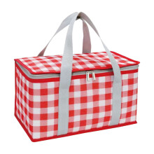 Cloth Picnic Basket, Outdoor Storage Basket, Foldable Hamper for Vegetables, Tableware, Garden Use