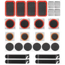 1 Set Bike Patch Kit Mountain Bike Repair Patch Tire Repair Patch Road Bike Tire Repair Levers