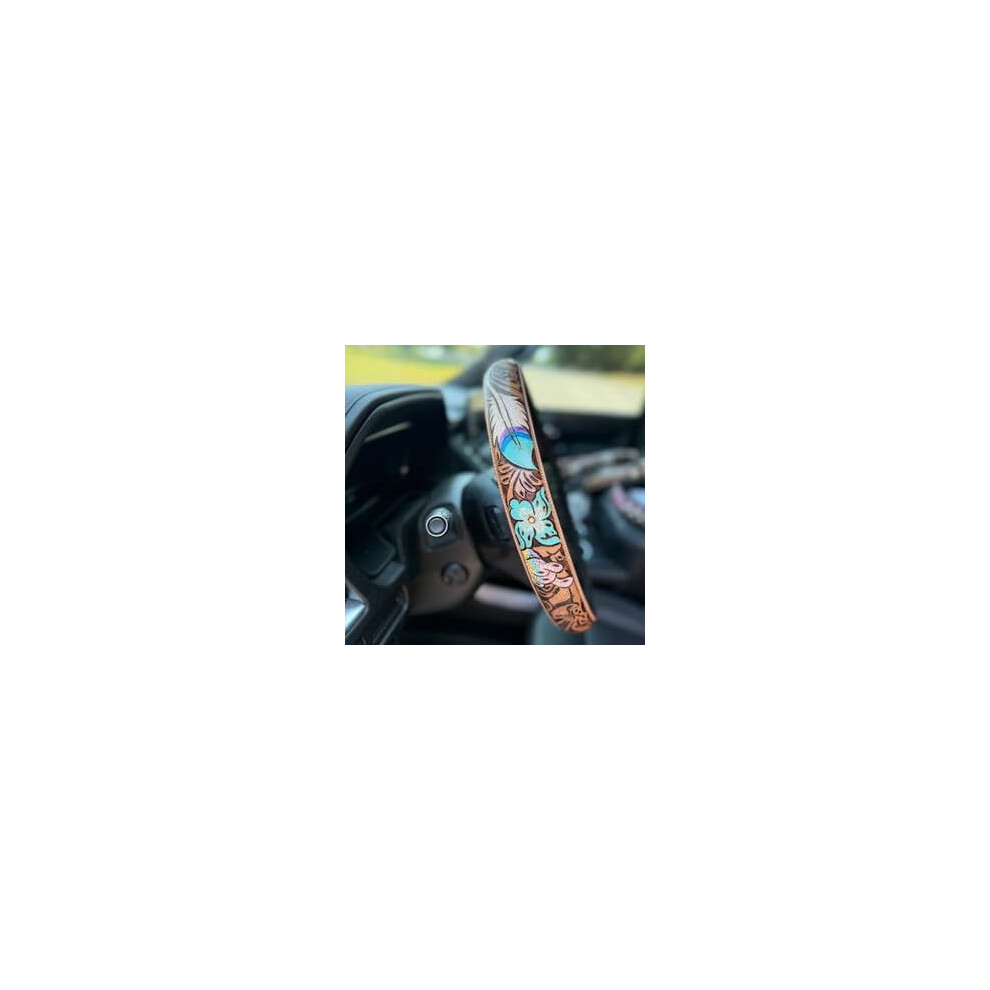 Retro Cowboy Steering Wheel Cover 15 Inch Universal Fit 9455834418766