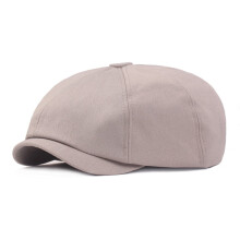 Men Women Solid Color Gatsby Hat Casual Cabbie Golf Driving Caps Newsboy Hats