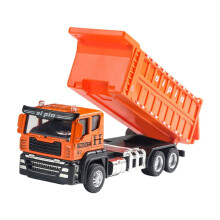 Inertial Alloy Engineering Vehicle Series for Boys Excavator Concrete Tanker Truck Cranes and Bulldozer Toys for Ages 3-6