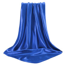 Large Square Satin Head Scarf Silk Hair Scarf Square Hair Bandanas Large Scarf Sleeping Head Wraps For Women